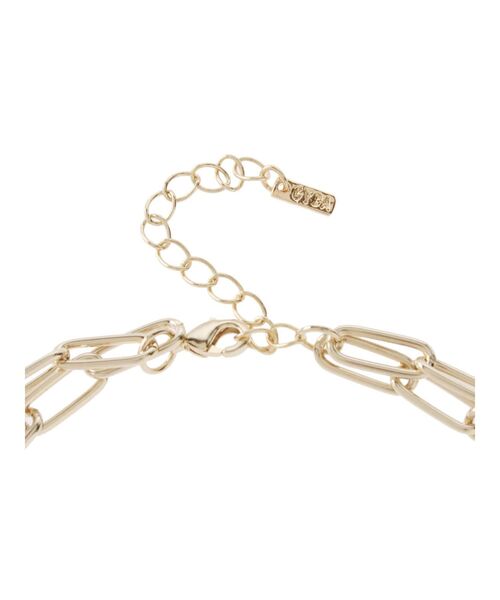 GYDA（ジェイダ）の「2連チェーンPADLOCK ネックレス（ネックレス・レディース・シルバー/ゴールド・FREE）」の7枚目の写真