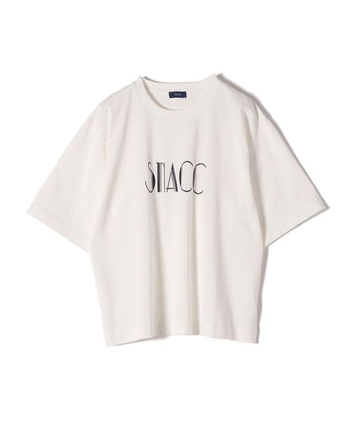 SHIPS(シップス)の「オリジナルロゴTEE(Tシャツ/カットソー・レディース・キャメル/ベージュ/ライトホワイト/ホワイト・ONE SIZE)」の9枚目の写真
