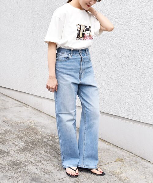 SHIPS(シップス)の「オリジナルロゴTEE(Tシャツ/カットソー・レディース・キャメル/ベージュ/ライトホワイト/ホワイト・ONE SIZE)」の21枚目の写真