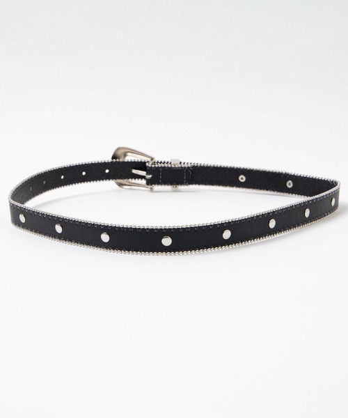 WEGO(ウィゴー)の「WEGO/ウエスタンチェーンミックスベルト(ベルト・レディース・ベージュ/ブラック/その他1・FREE)」の8枚目の写真