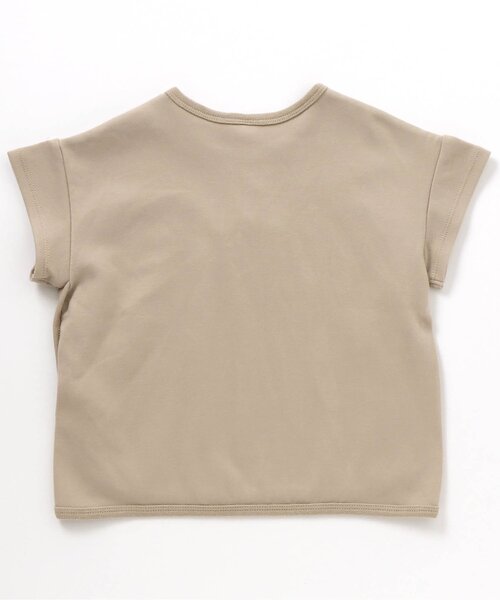 apres les cours（アプレレクール）の「/カラバリロゴTシャツ_接触冷感（Tシャツ/カットソー・キッズ・オフホワイト/ベージュ/オレンジ/サックスブルー/ミント・140/100/90/120/130/80/110）」の8枚目の写真