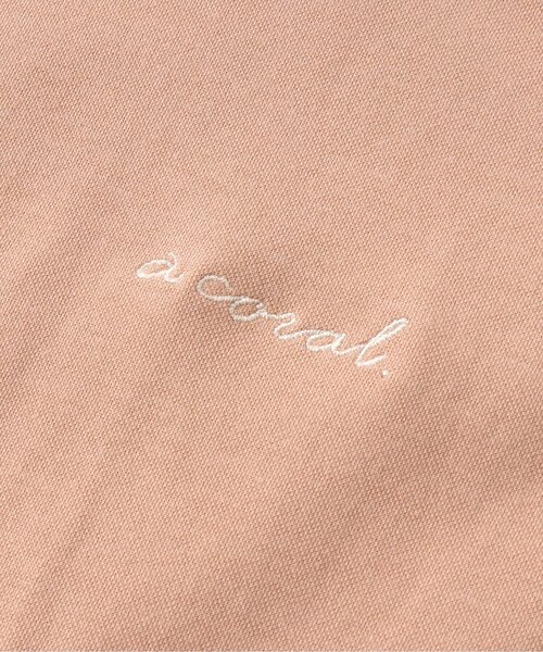 apres les cours（アプレレクール）の「/カラバリロゴTシャツ_接触冷感（Tシャツ/カットソー・キッズ・オフホワイト/ベージュ/オレンジ/サックスブルー/ミント・140/100/90/120/130/80/110）」の9枚目の写真