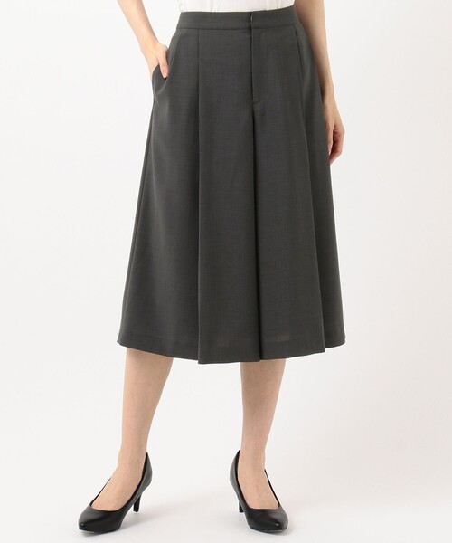J.PRESS Ladies（J.プレス レディス）の「【イージーケア・接触冷感・洗える】マルソースパンボイル パンツ（その他パンツ・レディース・グレー系/黄土色系/ネイビー系・S/XS/XXS）」の9枚目の写真