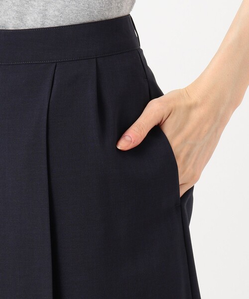 J.PRESS Ladies（J.プレス レディス）の「【イージーケア・接触冷感・洗える】マルソースパンボイル パンツ（その他パンツ・レディース・グレー系/黄土色系/ネイビー系・S/XS/XXS）」の15枚目の写真