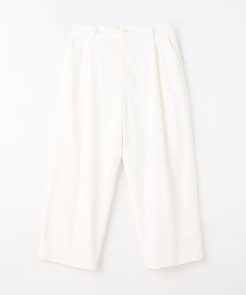 TOMORROWLAND （トゥモローランド）の「コットンポリエステル スーパーワイドパンツ（その他パンツ・メンズ・ライトグリーン/ホワイト/ブラウン/ネイビー・S/XS/M）」の2枚目の写真