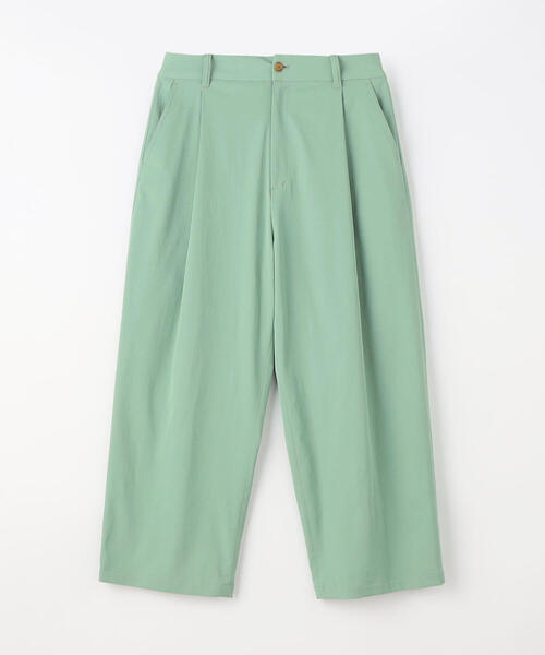 TOMORROWLAND （トゥモローランド）の「コットンポリエステル スーパーワイドパンツ（その他パンツ・メンズ・ライトグリーン/ホワイト/ブラウン/ネイビー・S/XS/M）」の3枚目の写真