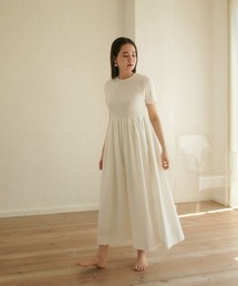 TINA：JOJUN | 布帛ドッキングワンピース TINA：JOJUN(ワンピース)