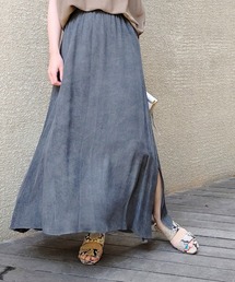 RIVE DROITE | ムラ染切替スカート(スカート)