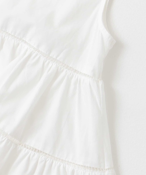 URBAN RESEARCH Sonny Label（アーバンリサーチサニーレーベル）の「Vネックティアードブラウス（シャツ/ブラウス・レディース・ブルー/ホワイト/ブラック・FREE）」の22枚目の写真