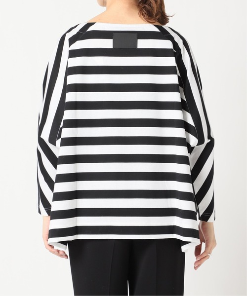 VERMEIL par iena（ヴェルメイユパーイエナ）の「【COGTHEBIGSMOKE/コグ ザ ビッグスモーク】DORGLAN TOP◆（Tシャツ/カットソー・レディース・ブラック/ブラウン・FREE）」の20枚目の写真