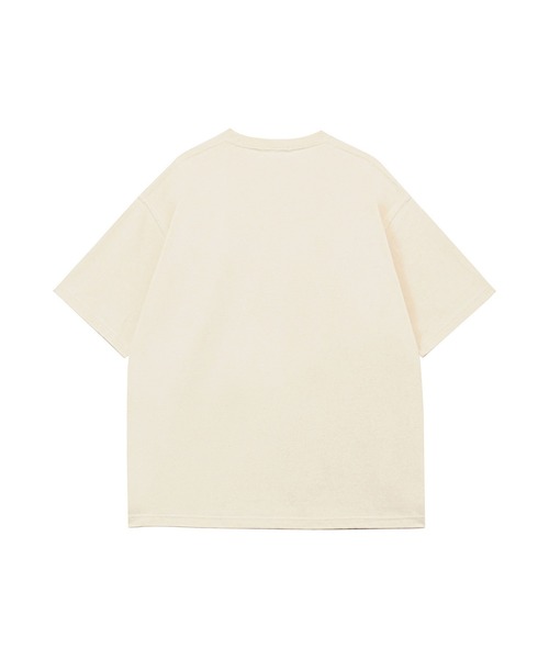 ADIRA（アディラ）の「ユニセックスヘビーオンスシシュウT（Tシャツ/カットソー・レディース・カーキ/アイボリー/キナリ/サックスブルー・LARGE）」の19枚目の写真