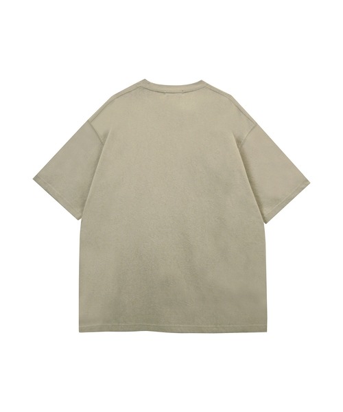 ADIRA（アディラ）の「ユニセックスヘビーオンスシシュウT（Tシャツ/カットソー・レディース・カーキ/アイボリー/キナリ/サックスブルー・LARGE）」の21枚目の写真