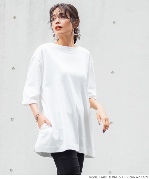 トクコプルミエヴォル ボタニカル ペイズリー チュニック Tシャツ カットソー トクコプルミエヴォル ボタニカル ペイズリー チュニック T