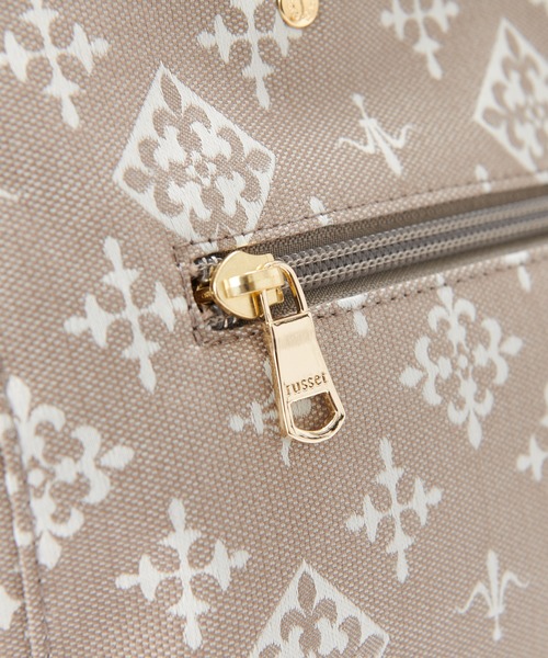 russet(ラシット)の「《SHOPPER》トートバッグ S【コットンジャガード】(CE-104)(ハンドバッグ・レディース・ベージュ/グレー/ライトグレー/キャメル/ライトグレー系2/ベージュ系2/イエロー/ライトピンク・FREE)」の21枚目の写真