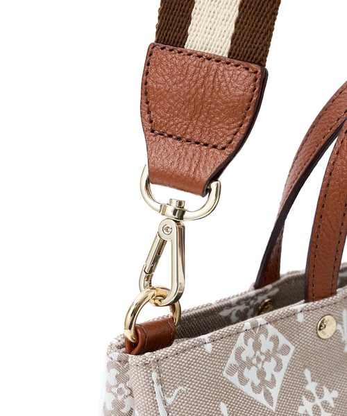 russet(ラシット)の「《SHOPPER》トートバッグ S【コットンジャガード】(CE-104)(ハンドバッグ・レディース・ベージュ/グレー/ライトグレー/キャメル/ライトグレー系2/ベージュ系2/イエロー/ライトピンク・FREE)」の18枚目の写真