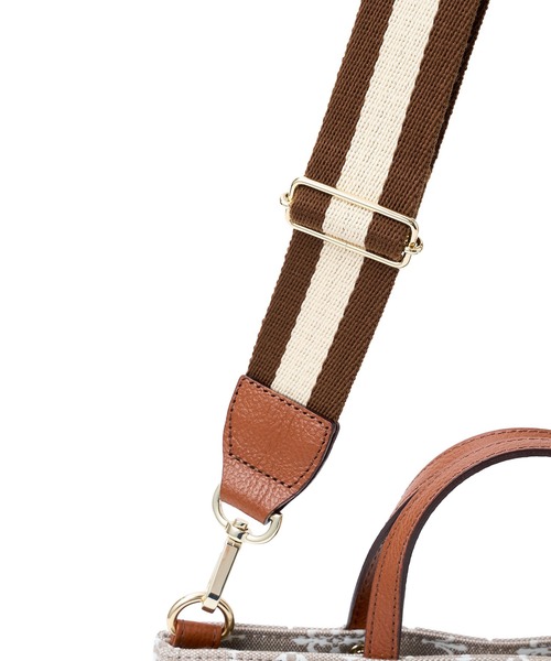 russet(ラシット)の「《SHOPPER》トートバッグ S【コットンジャガード】(CE-104)(ハンドバッグ・レディース・ベージュ/グレー/ライトグレー/キャメル/ライトグレー系2/ベージュ系2/イエロー/ライトピンク・FREE)」の20枚目の写真