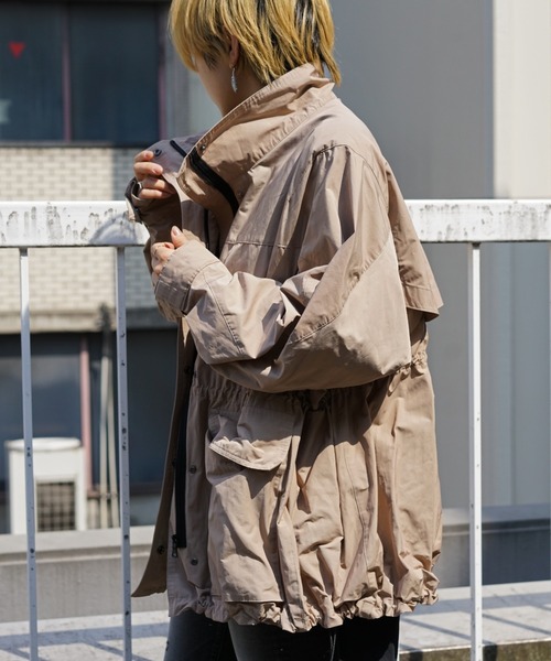 DROIT BELLO(ドロイトベロ)の「DROIT BELLO(ドロイトベロ)ジップアップライトブルゾン(ブルゾン・レディース・ベージュ/オフホワイト・FREE)」の16枚目の写真