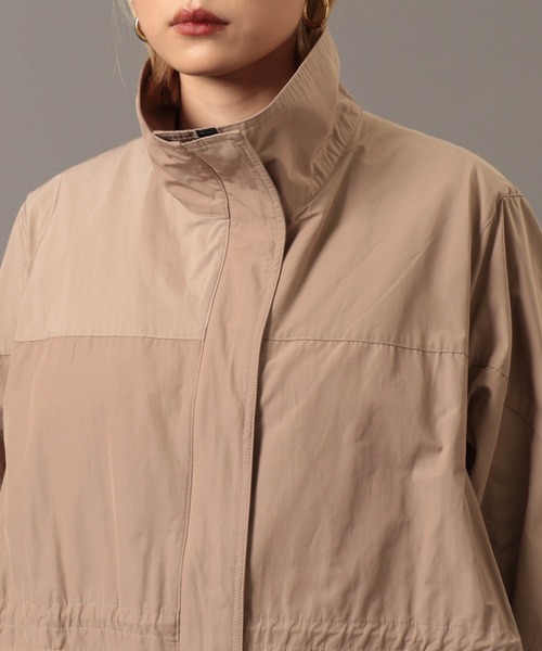 DROIT BELLO(ドロイトベロ)の「DROIT BELLO(ドロイトベロ)ジップアップライトブルゾン(ブルゾン・レディース・ベージュ/オフホワイト・FREE)」の6枚目の写真