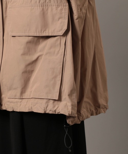 DROIT BELLO(ドロイトベロ)の「DROIT BELLO(ドロイトベロ)ジップアップライトブルゾン(ブルゾン・レディース・ベージュ/オフホワイト・FREE)」の9枚目の写真