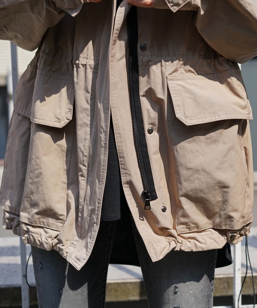 DROIT BELLO(ドロイトベロ)の「DROIT BELLO(ドロイトベロ)ジップアップライトブルゾン(ブルゾン・レディース・ベージュ/オフホワイト・FREE)」の13枚目の写真