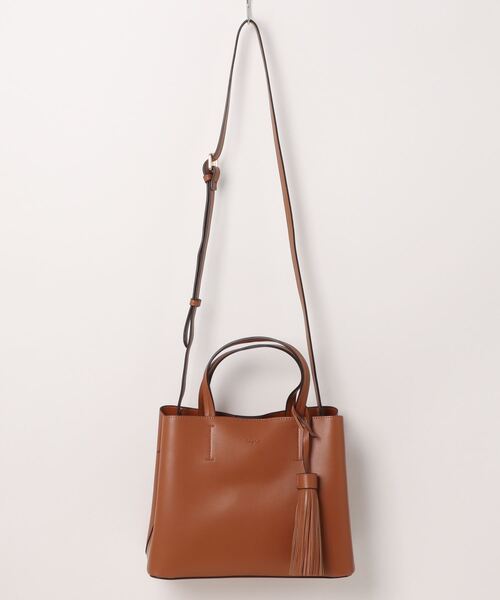Ungrid(アングリッド)の「【Ungrid/アングリッド】 ビッグタッセルハンドバッグ(ハンドバッグ・レディース・ブラック/ダークブラウン/ベージュ/ブラウン系その他/アイボリー/ダークベージュ/ワイン/キャメル・FREE)」の7枚目の写真