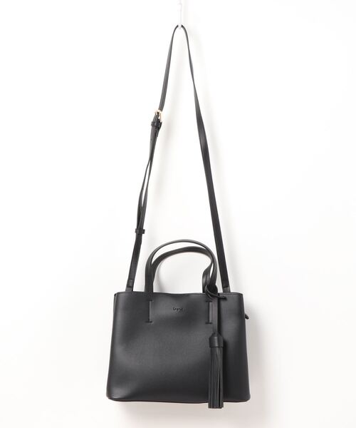 Ungrid(アングリッド)の「【Ungrid/アングリッド】 ビッグタッセルハンドバッグ(ハンドバッグ・レディース・ブラック/ダークブラウン/ベージュ/ブラウン系その他/アイボリー/ダークベージュ/ワイン/キャメル・FREE)」の14枚目の写真