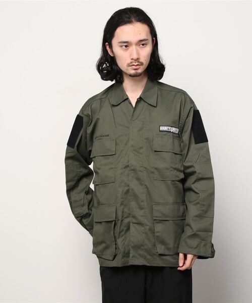 BOUNTY HUNTER(バウンティーハンター)の「BxH CUSTOM BDU Shirts(シャツ/ブラウス・メンズ・オリーブ/ブラック・MEDIUM/X-LARGE/LARGE/SMALL)」の11枚目の写真