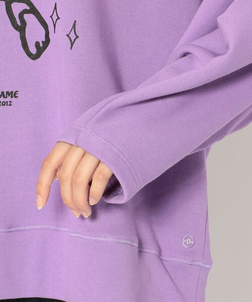 ottod'Ame（オットダム）の「ottod'Ame/オットダム/エンジェルスウェット（スウェット・レディース・ラベンダー・SMALL）」の6枚目の写真