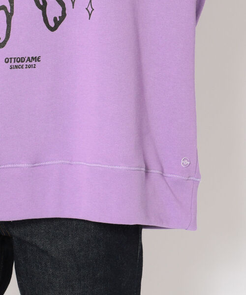 ottod'Ame（オットダム）の「ottod'Ame/オットダム/エンジェルスウェット（スウェット・レディース・ラベンダー・SMALL）」の7枚目の写真