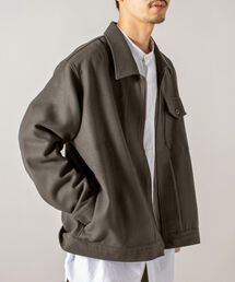 GLOSTER | 【GLOSTER/グロスター】ミリタリーZIPブルゾン オーバーサイズ(ブルゾン)