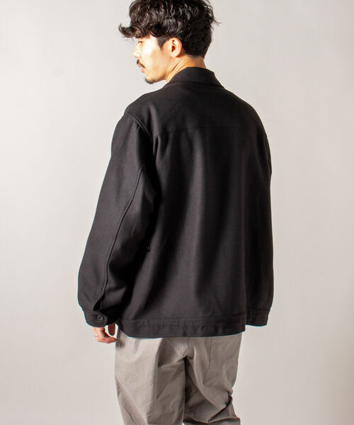 GLOSTER（グロスター）の「【GLOSTER/グロスター】ミリタリーZIPブルゾン オーバーサイズ（ブルゾン・メンズ・ブラック/カーキ・MEDIUM/LARGE）」の8枚目の写真