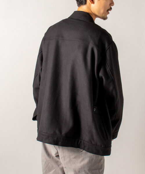 GLOSTER（グロスター）の「【GLOSTER/グロスター】ミリタリーZIPブルゾン オーバーサイズ（ブルゾン・メンズ・ブラック/カーキ・MEDIUM/LARGE）」の9枚目の写真