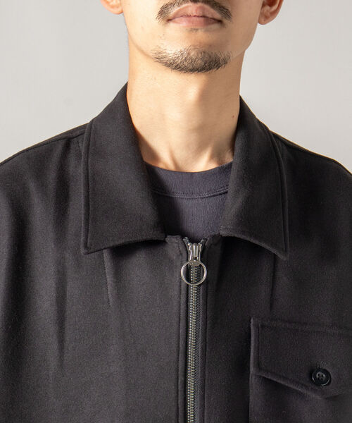 GLOSTER（グロスター）の「【GLOSTER/グロスター】ミリタリーZIPブルゾン オーバーサイズ（ブルゾン・メンズ・ブラック/カーキ・MEDIUM/LARGE）」の14枚目の写真