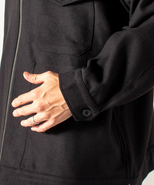 GLOSTER（グロスター）の「【GLOSTER/グロスター】ミリタリーZIPブルゾン オーバーサイズ（ブルゾン・メンズ・ブラック/カーキ・MEDIUM/LARGE）」の15枚目の写真