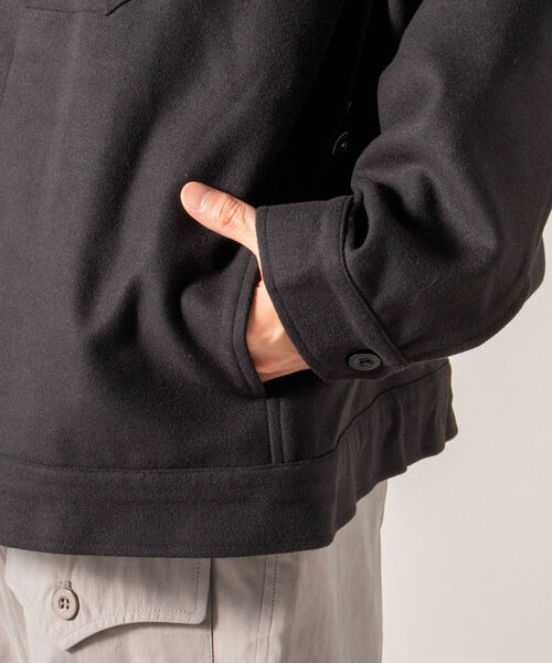 GLOSTER（グロスター）の「【GLOSTER/グロスター】ミリタリーZIPブルゾン オーバーサイズ（ブルゾン・メンズ・ブラック/カーキ・MEDIUM/LARGE）」の17枚目の写真