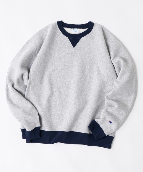 Champion（チャンピオン）の「◆【CHAMPION / チャンピオン】別注 2TONE REVERSE WEAVE / リバースウィーブ（スウェット・メンズ・ブラック/ブラウン/グレー/ナチュラル・MEDIUM/LARGE/X-LARGE）」の3枚目の写真