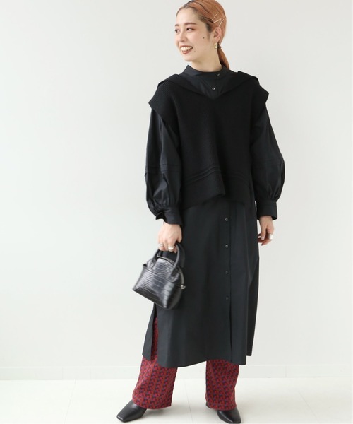 セーラーニットベストレイヤーワンピース ワンピース Simplicite シンプリシテェ のファッション通販 Zozotown