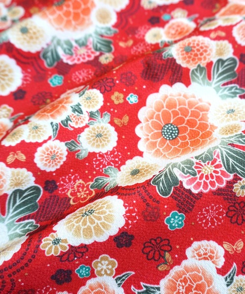 SweetMommy（スウィートマミー）の「ベビー着物ロンパース　 [七五三]  [誕生日 記念日 お食い初め お宮参り]（着物・キッズ・ブルー/レッド/グリーン/ピンク/オフホワイト/アクア/ピンク系その他/クリーム/ベージュ/ブルーグリーン・80/90/50-70）」の11枚目の写真