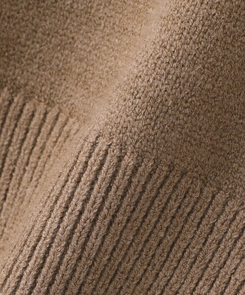 CAST:（キャストコロン）の「カラーブロックニット（ニット/セーター・レディース・ネイビー/オフホワイト/ホワイト/ベージュ系その他・M）」の13枚目の写真