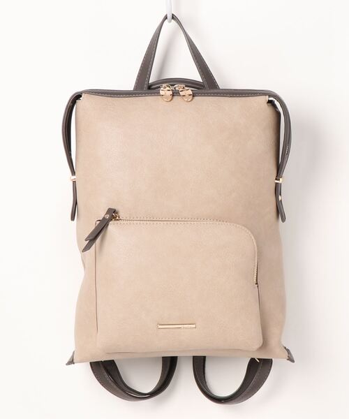 SAC(サック)の「2WAY A4リュック SAC unit(バックパック/リュック・レディース・ベージュ/ブラック/キャメル・FREE)」の10枚目の写真