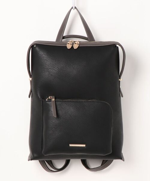 SAC(サック)の「2WAY A4リュック SAC unit(バックパック/リュック・レディース・ベージュ/ブラック/キャメル・FREE)」の11枚目の写真