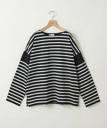 info. BEAUTY&YOUTH | 【WEB限定】＜info. BEAUTY&YOUTH＞ スーパービッグ ナバルボーダーシャツ(Tシャツ/カットソー)