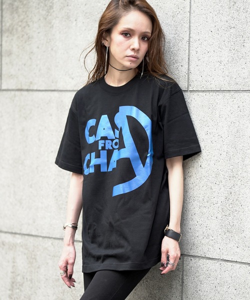 OVER THE STRIPES（オーバーザストライプス）の「OVER THE STRiPES オーバーザストライプス ANARCHY MARK TEE Tシャツ（Tシャツ/カットソー・メンズ・ブラック/ホワイト/サックスブルー・LARGE/MEDIUM/X-LARGE）」の17枚目の写真