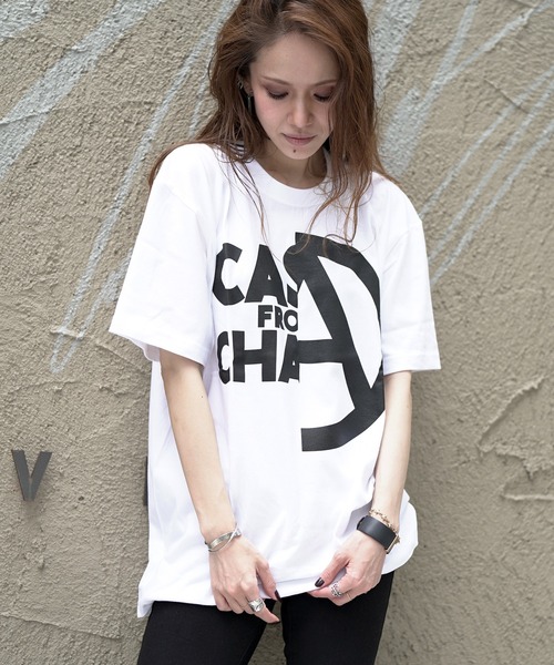 OVER THE STRIPES（オーバーザストライプス）の「OVER THE STRiPES オーバーザストライプス ANARCHY MARK TEE Tシャツ（Tシャツ/カットソー・メンズ・ブラック/ホワイト/サックスブルー・LARGE/MEDIUM/X-LARGE）」の22枚目の写真