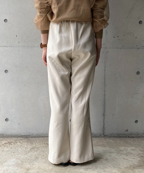 CAPRICIEUX LE'MAGE（カプリシューレマージュ）の「前スリットストレッチストレートパンツ（その他パンツ・レディース・ブラック/ブラウン/ライトベージュ・36/38）」の6枚目の写真