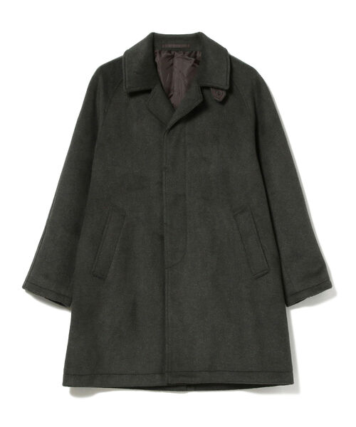 BEAMS LIGHTS（ビームスライツ）の「BEAMS LIGHTS / バルカラー コート（ステンカラーコート・メンズ・チャコールグレー/ネイビー・SMALL/MEDIUM/LARGE/X-LARGE）」の3枚目の写真