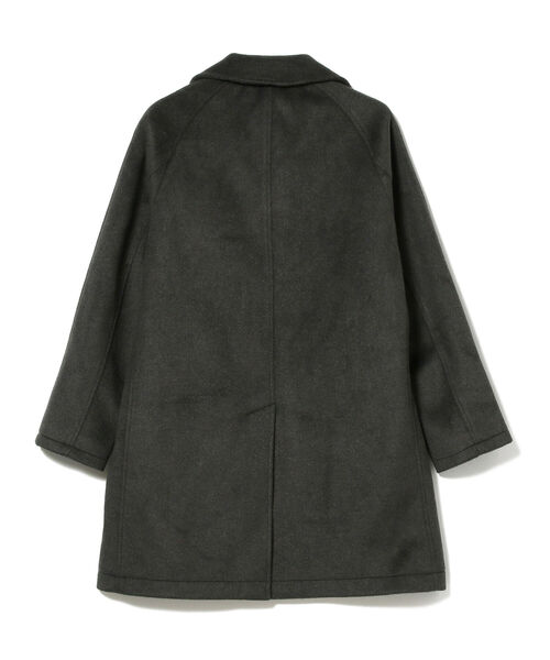 BEAMS LIGHTS（ビームスライツ）の「BEAMS LIGHTS / バルカラー コート（ステンカラーコート・メンズ・チャコールグレー/ネイビー・SMALL/MEDIUM/LARGE/X-LARGE）」の8枚目の写真