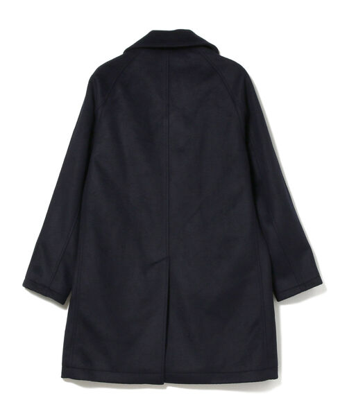 BEAMS LIGHTS（ビームスライツ）の「BEAMS LIGHTS / バルカラー コート（ステンカラーコート・メンズ・チャコールグレー/ネイビー・SMALL/MEDIUM/LARGE/X-LARGE）」の11枚目の写真