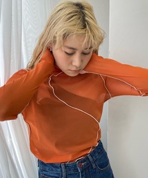 SANSeLF | 【SANSeLF】Se power net tops　sanwh21a001(Tシャツ/カットソー)