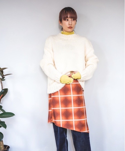 SANSeLF（サンセルフ）の「【SANSeLF】Se power net tops　sanwh21a001（Tシャツ/カットソー・レディース・オレンジ/イエロー/グリーン/ライトパープル/ライトグリーン・FREE）」の9枚目の写真